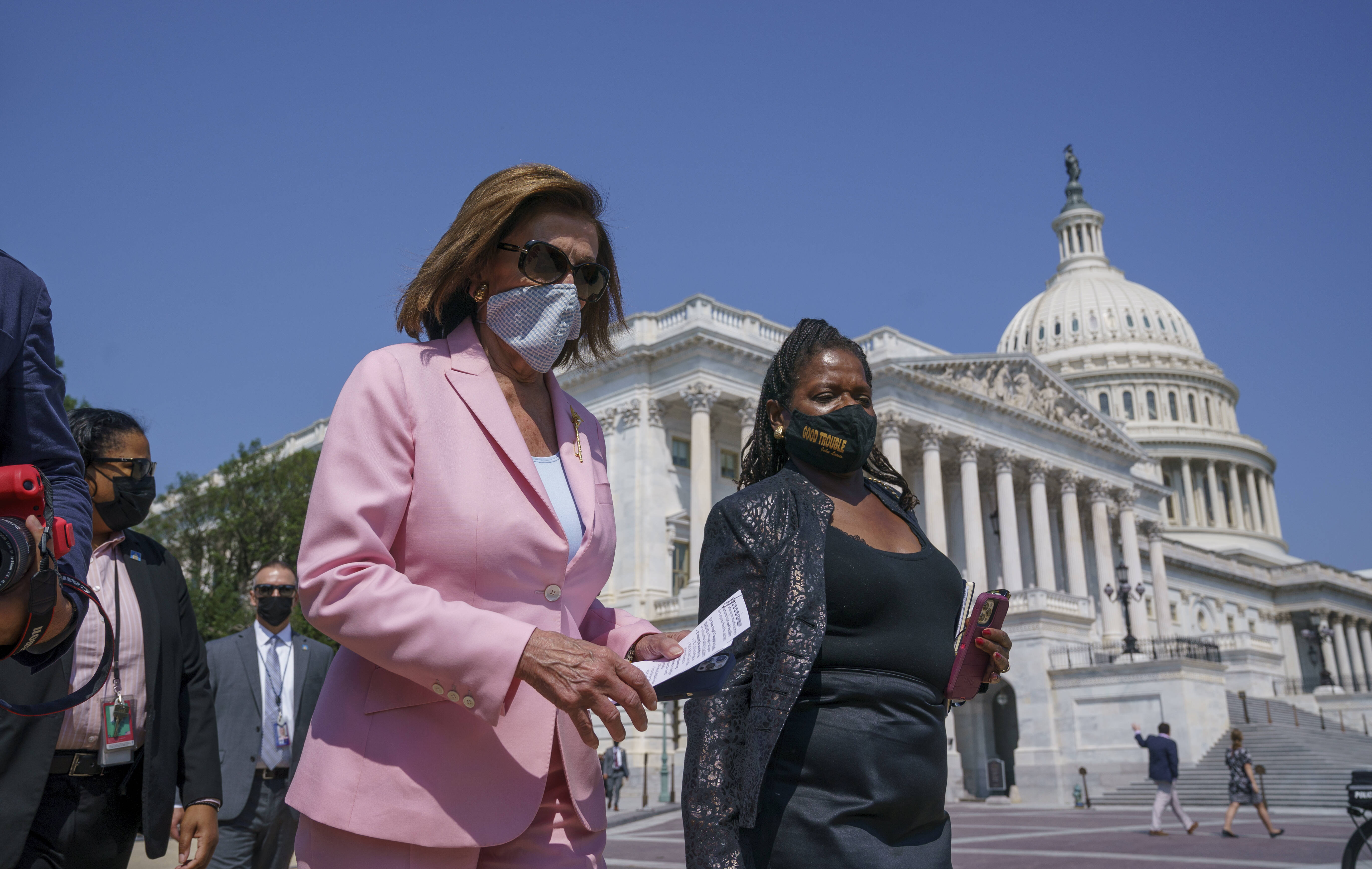 House Speaker Nancy Pelosi (D-Calif) is being celebrated in her party as an expert dealmaker. (AP Photo/J. Scott Applewhite)
