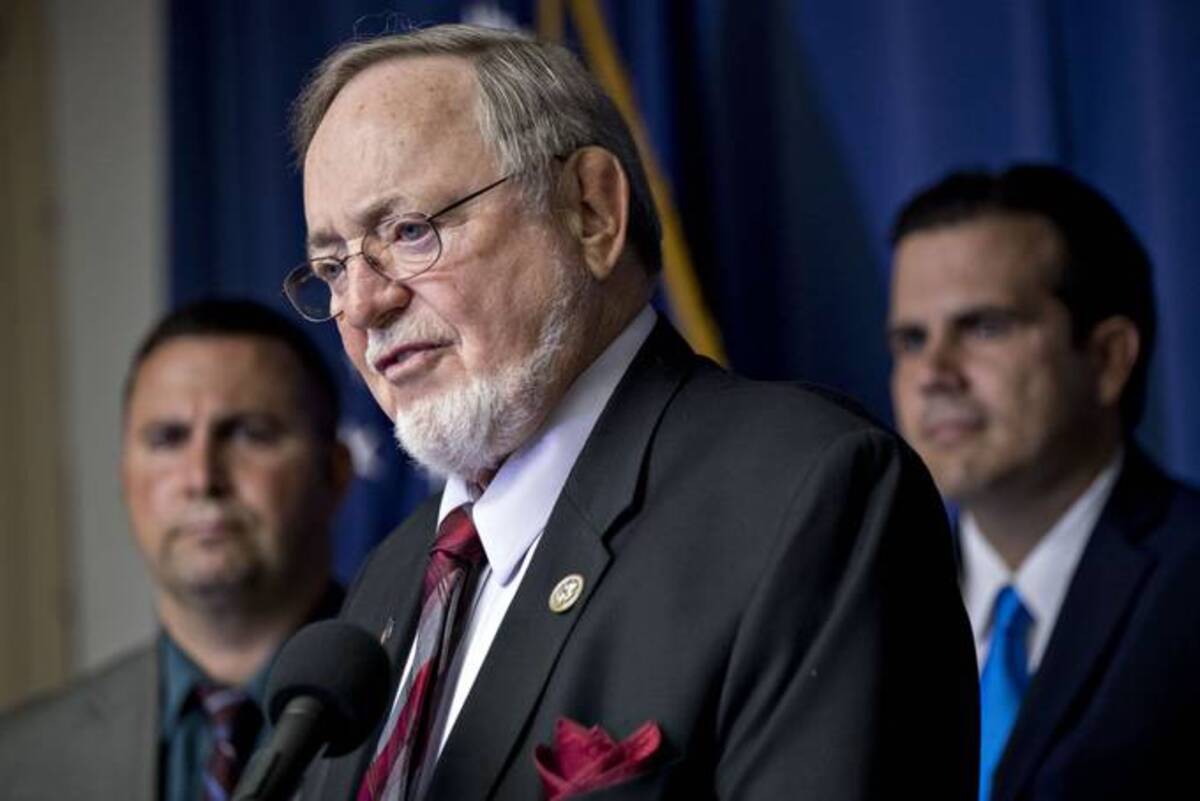 Rep. Don Young (R-Alaska) in 2017. (Andrew Harrer/Bloomberg News)&nbsp;