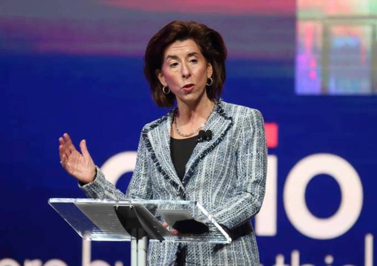 Commerce Secretary Gina Raimondo said chip users have 