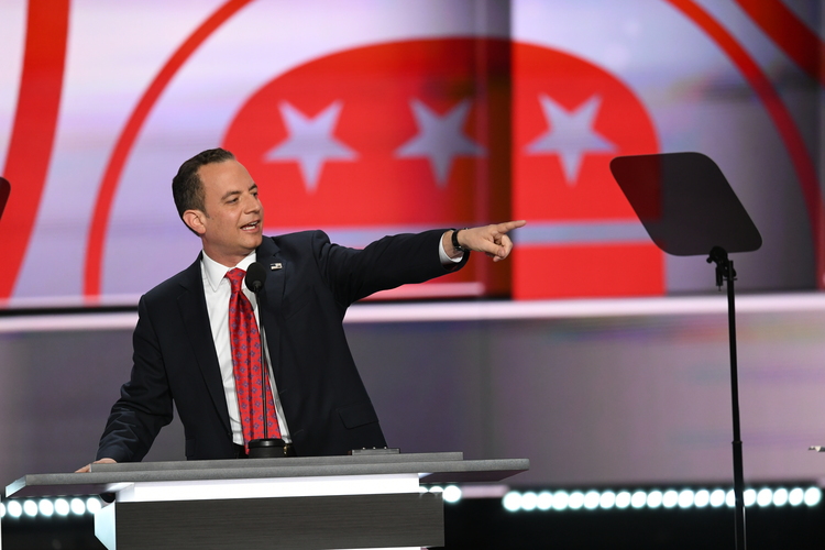 Reince&nbsp;Priebus&nbsp;(Photo by Toni L. Sandys/The Washington Post)</p>  
