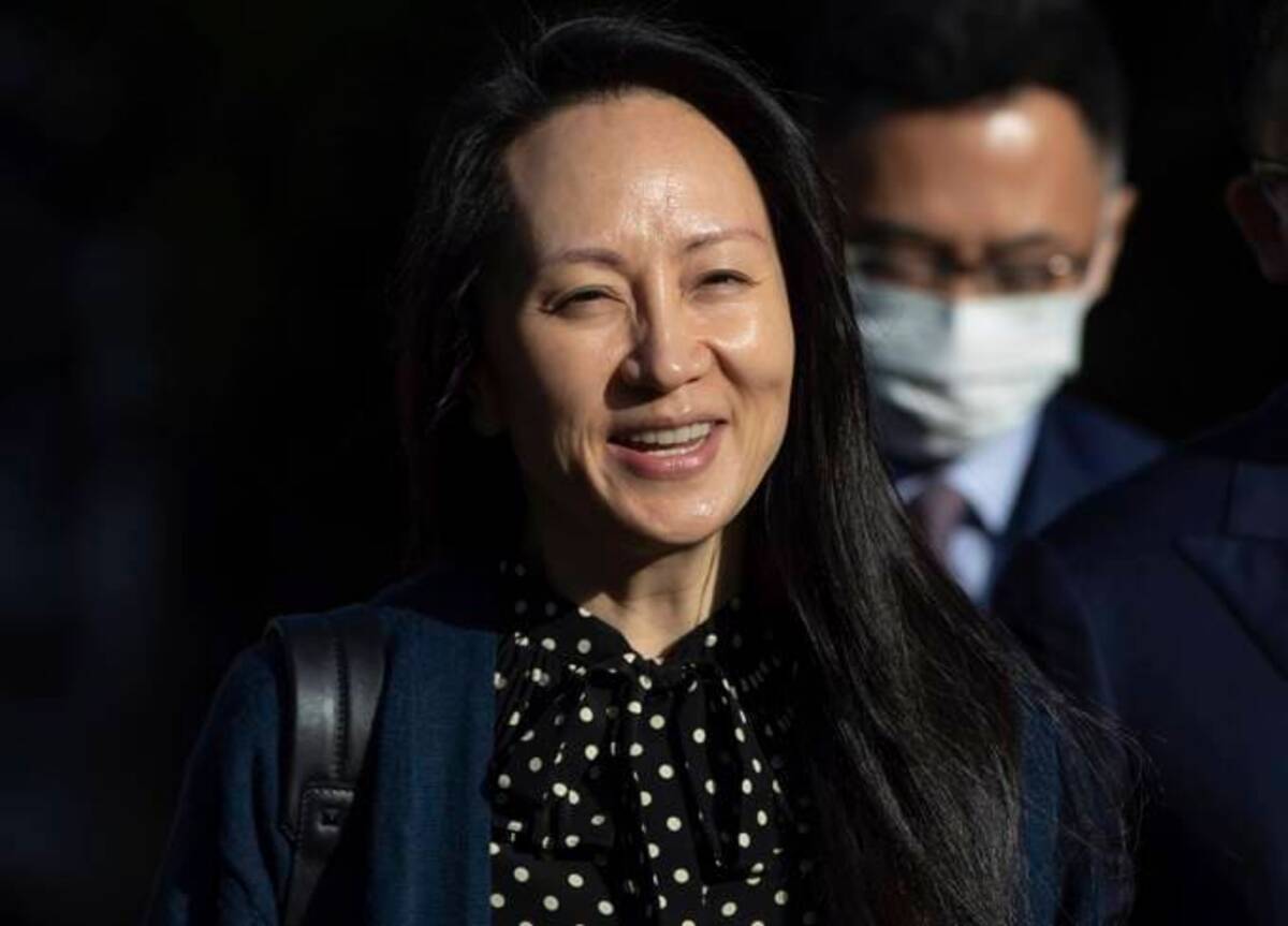 Meng Wanzhou returned to China from Canada in September after fighting extradition to the United States. (Darryl Dyck/The Canadian Press/AP)