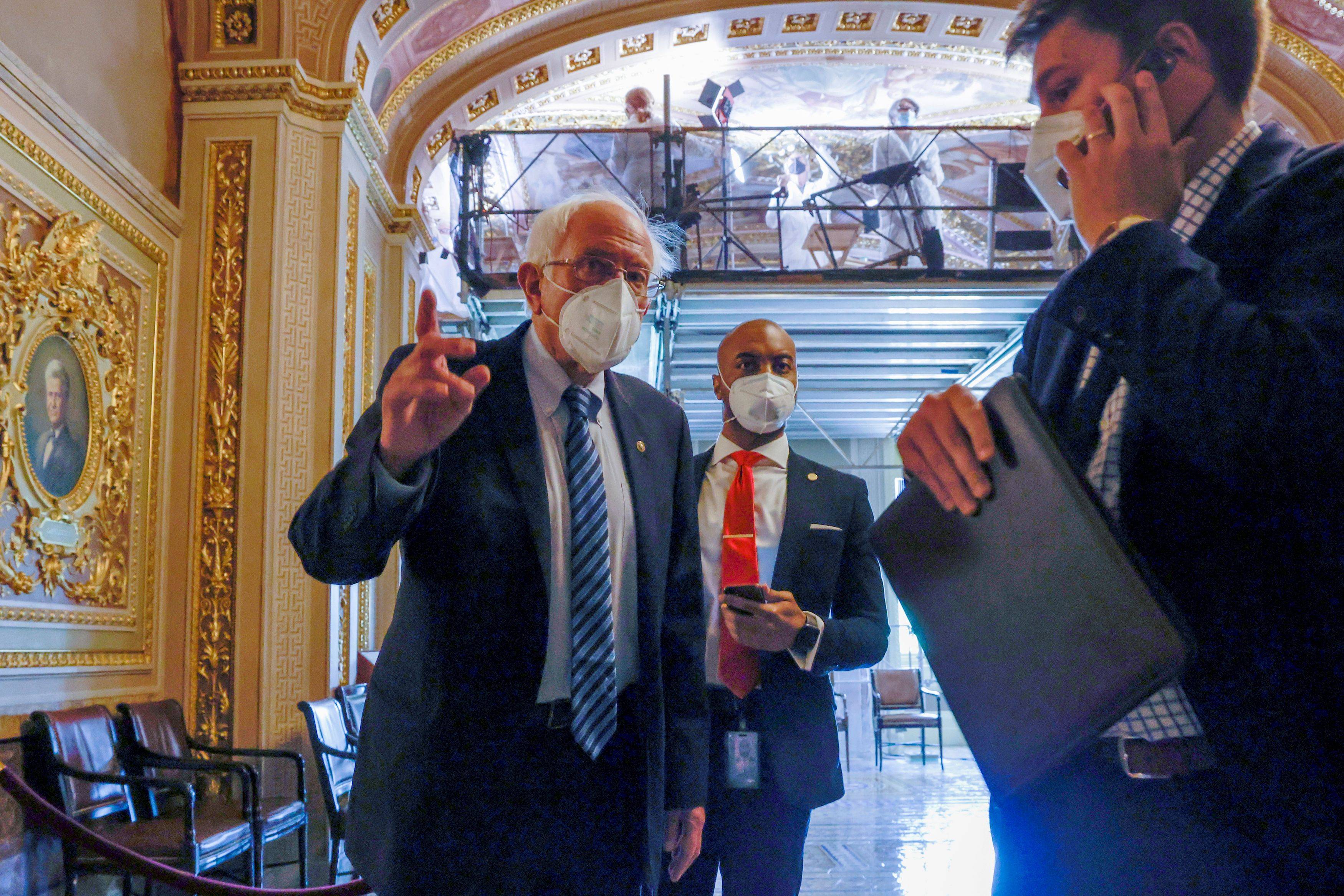 Sen. Bernie Sanders (I-Vt.) is the chief author of Democrats' $3.5 trillion budget.