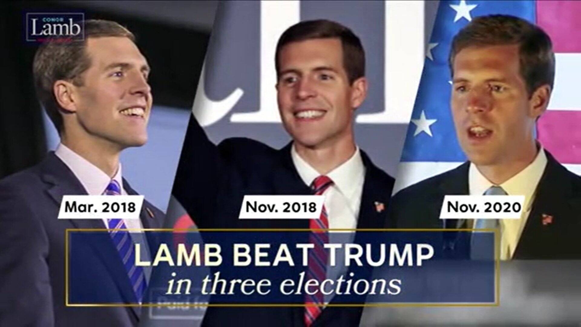 An ad for Rep. Conor Lamb (D-Pa.), a candidate for U.S. Senate. (YouTube)