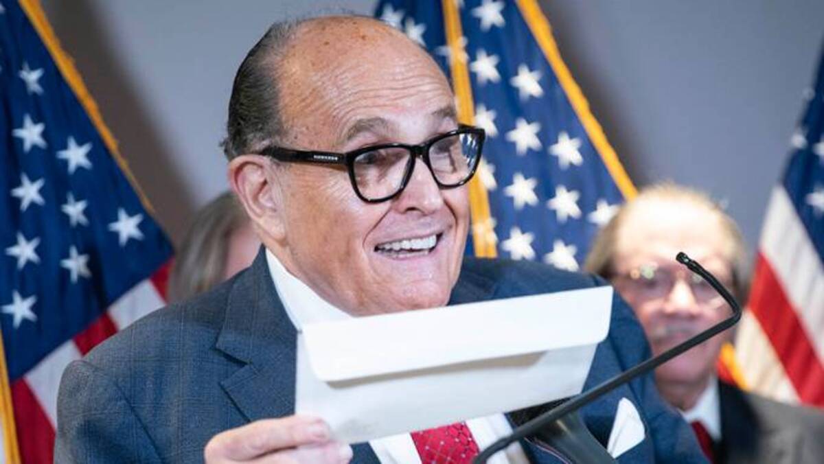 Trump attorney Rudolph W. Giuliani was at the center of the effort. (Sarah Silbiger for The Washington Post)