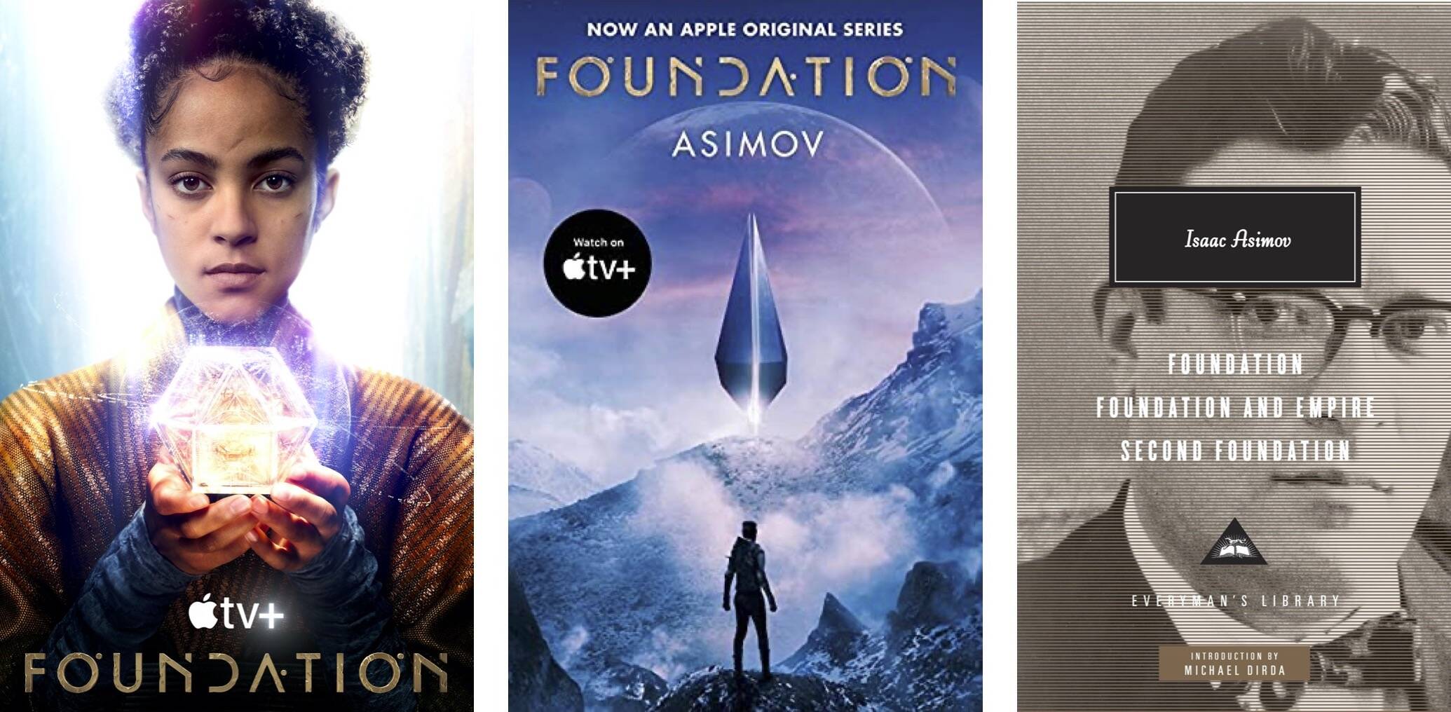 (AppleTV+; Del Rey; Everyman's Library)