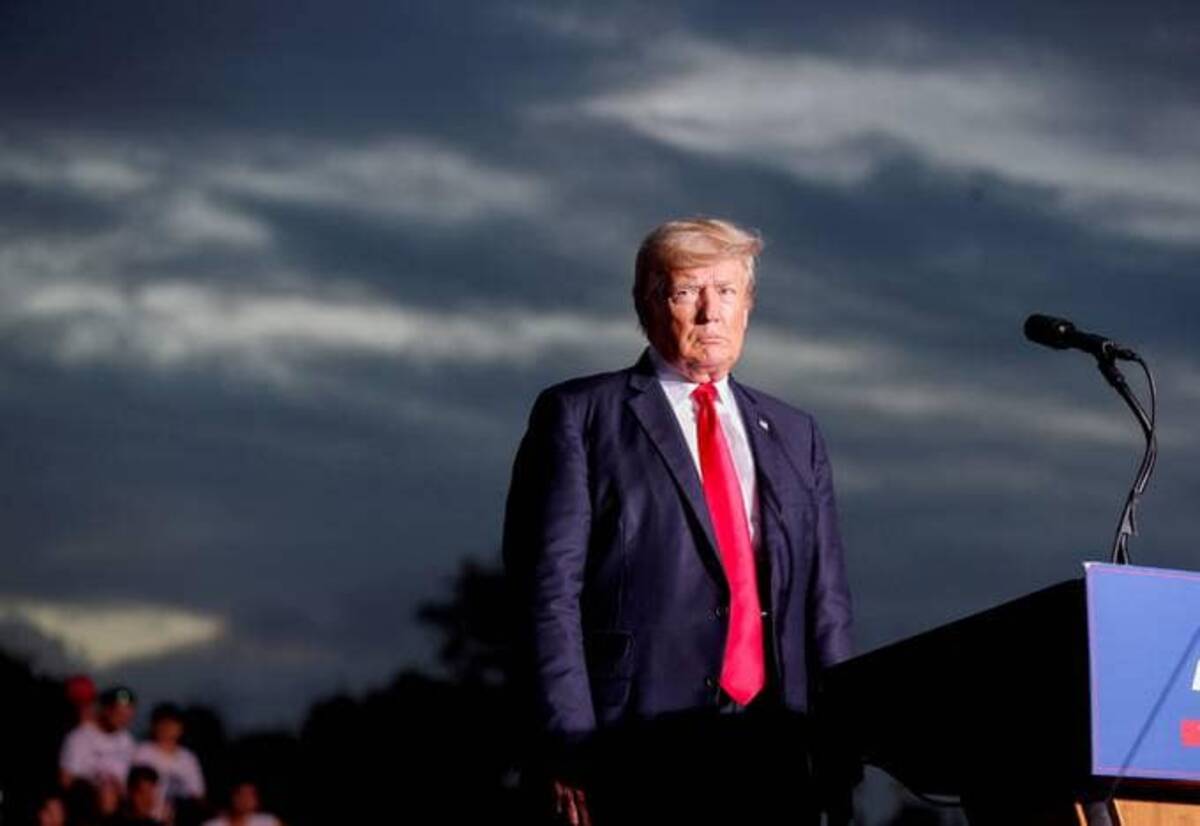 Former President Donald Trump speaks to his supporters during July's Save America Rally in Sarasota, Fla. (Octavio Jones/Reuters)
