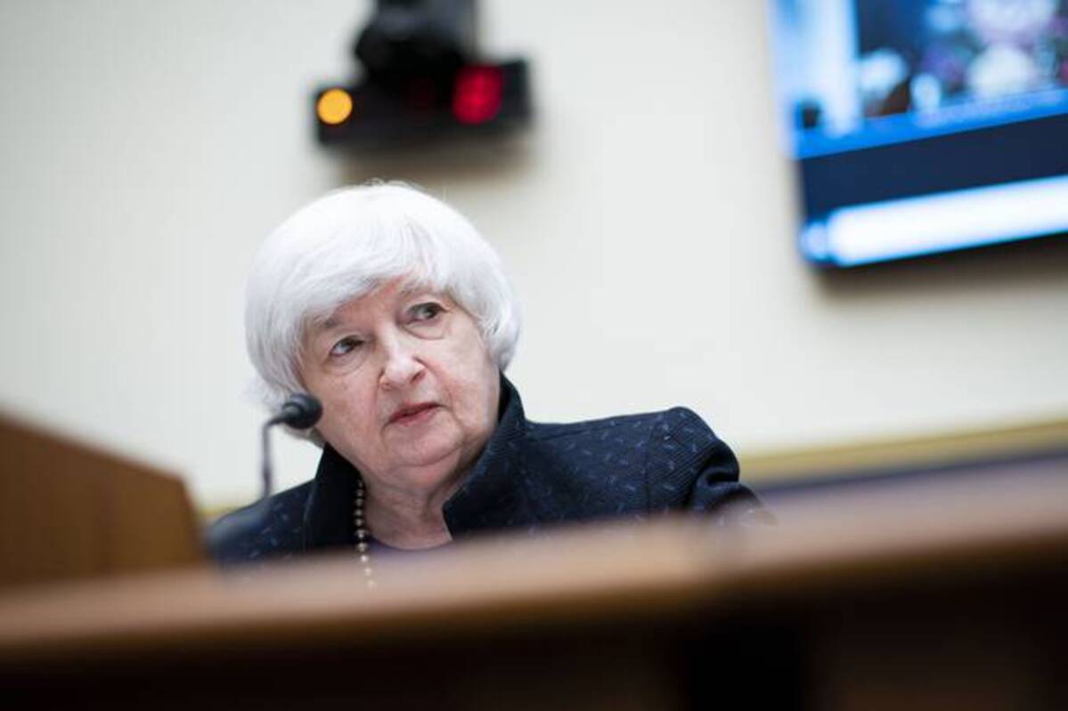 Treasury Secretary Janet Yellen isn't mincing words. (Al Drago/Pool via AP)