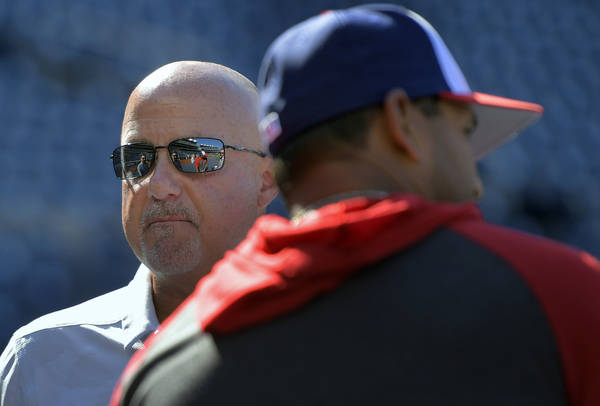 Mike Rizzo will be working the phones today. (John McDonnell/The Washington Post)