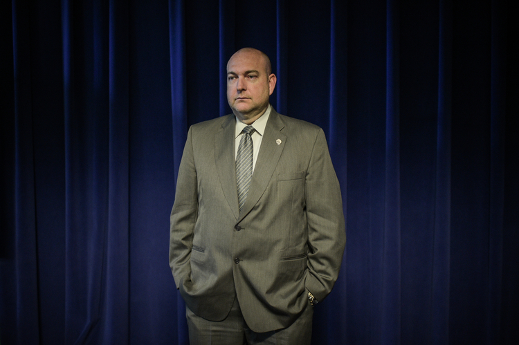 Baltimore Homicide Detective Lee Brandt (Salwan Georges/The Washington Post)</p>  