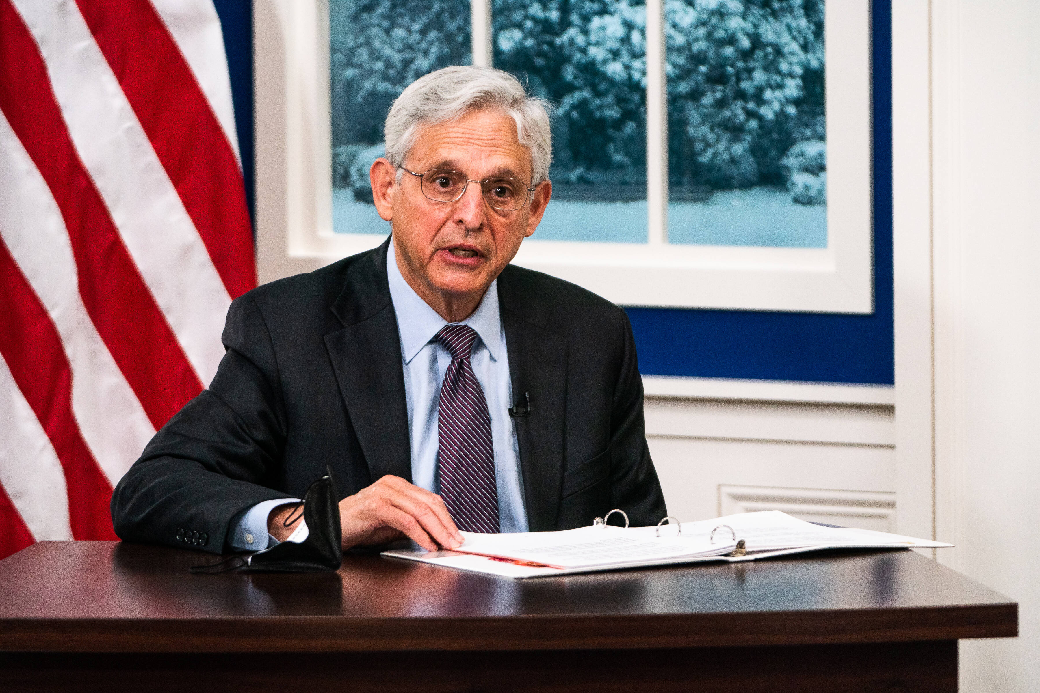 Attorney General Merrick Garland (Demetrius Freeman/The Washington Post)