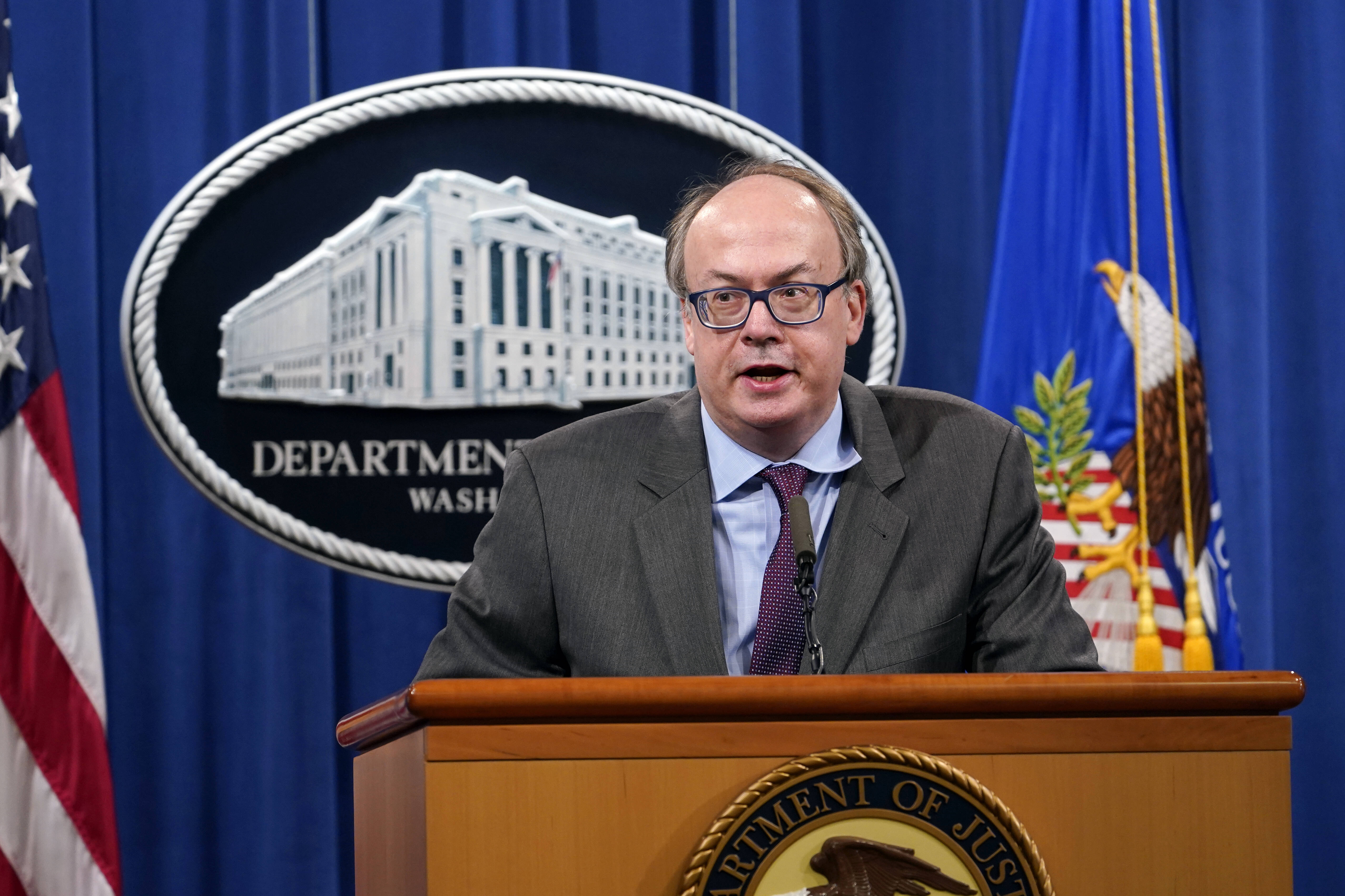Trump was seriously considering installing Jeff Clark, a little-known official, into the top attorney general job as Trump tried to undermine the 2020 election results. (AP Photo/Susan Walsh)