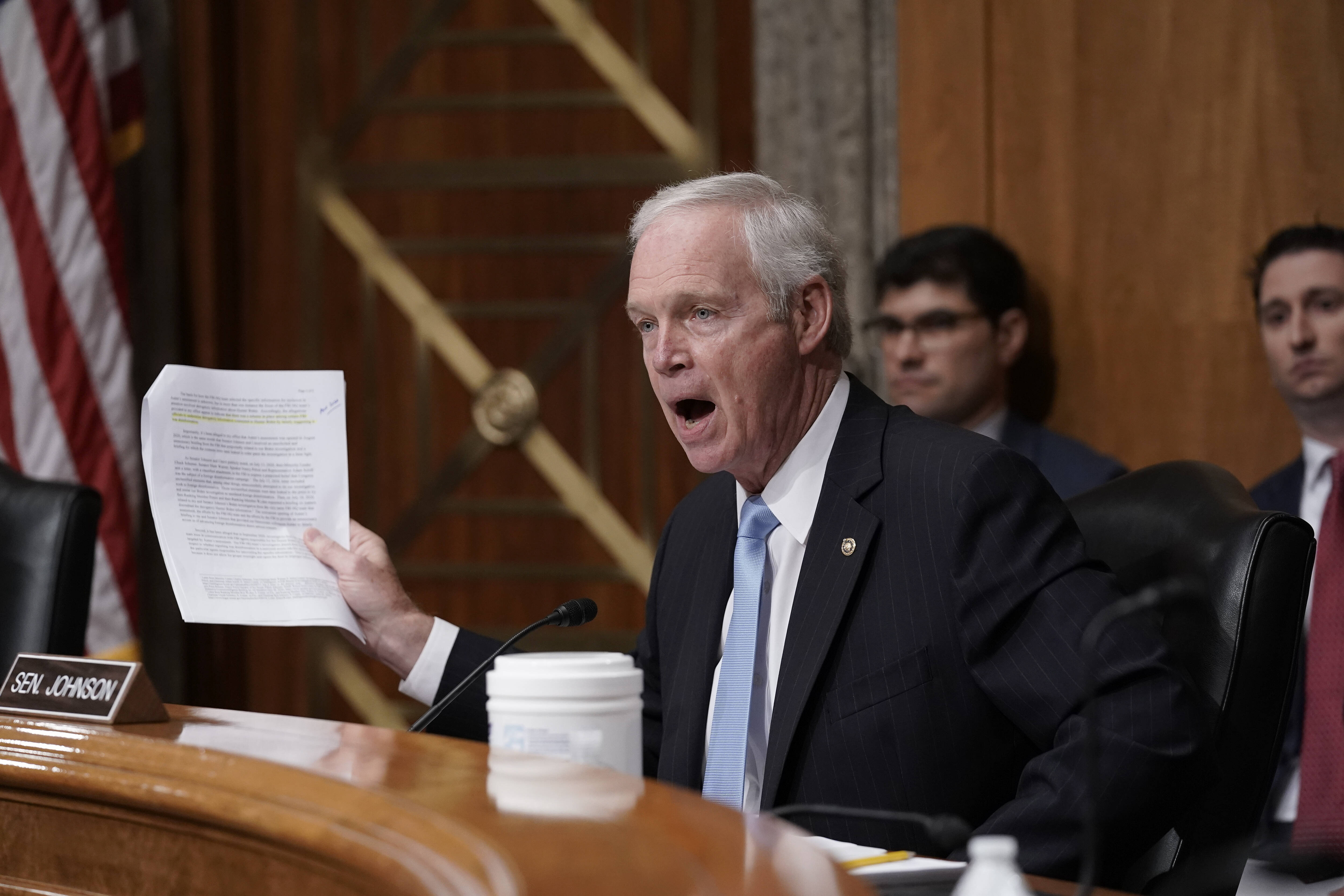 Sen. Ron Johnson (R-Wis.) (J. Scott Applewhite/AP)