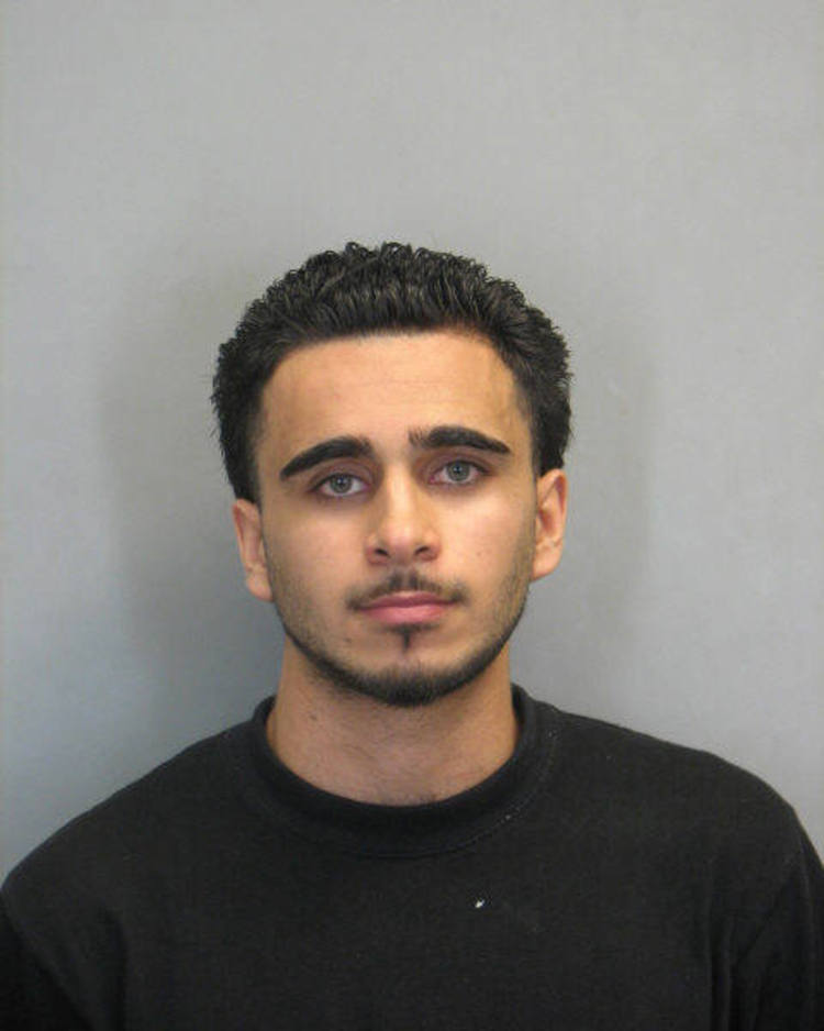 Mohamad Khweis after a 2010 DWI arrest</p>  