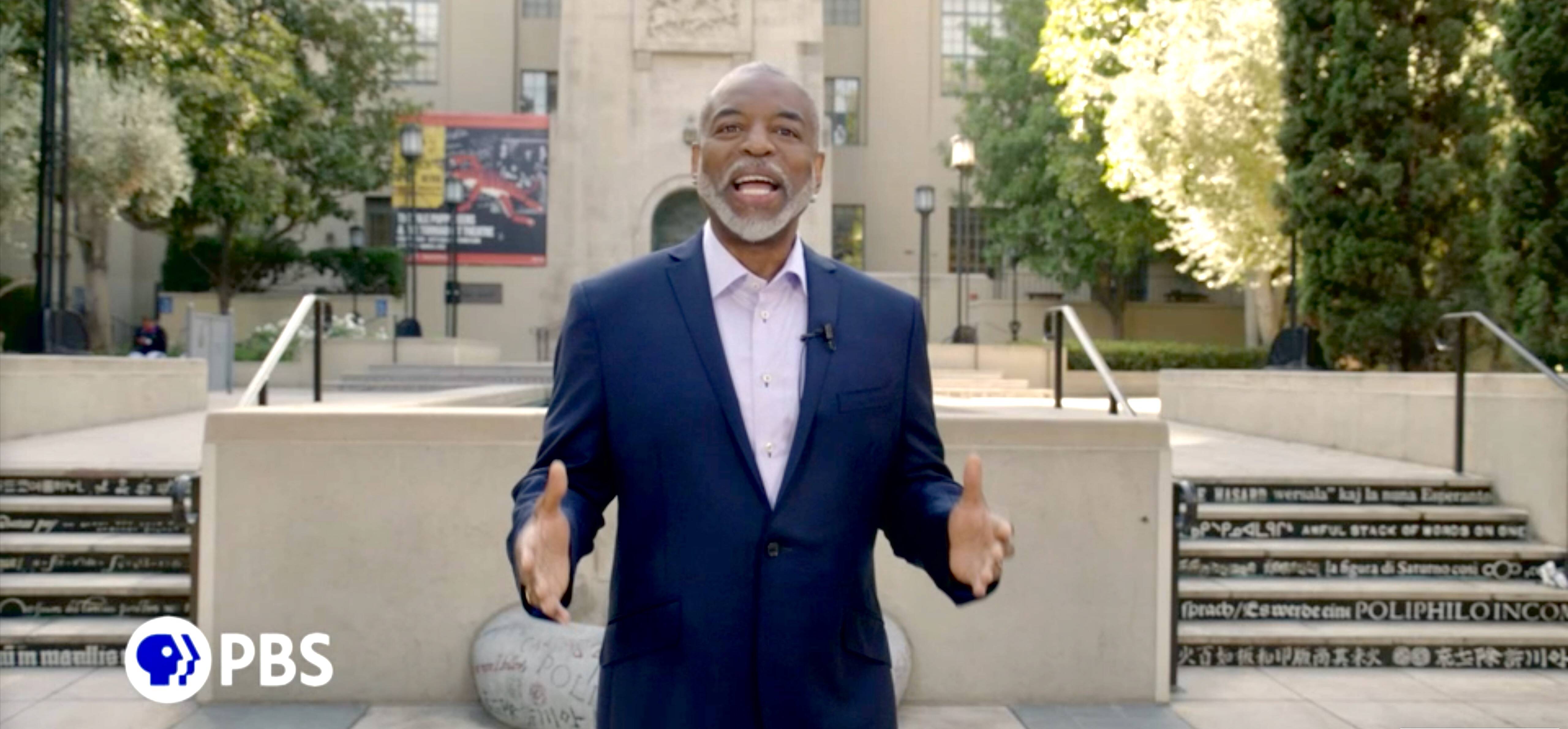 LeVar Burton will host "Open a Book, Open the World: The Library of Congress National Book Festival" on PBS on Sunday, Sept. 12 (Courtesy of PBS).