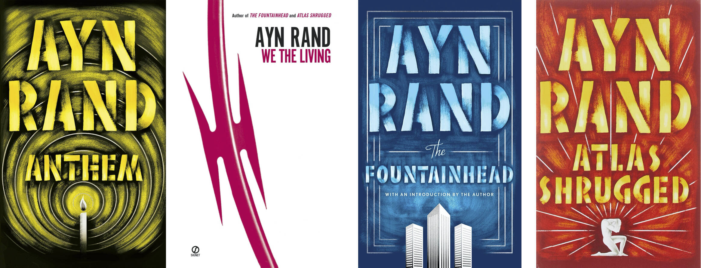 All covers courtesy of Signet