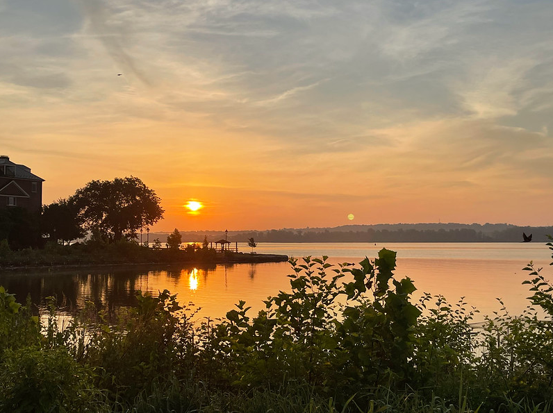 Sunrise on Sunday in Alexandria. (Lee M./Flickr)