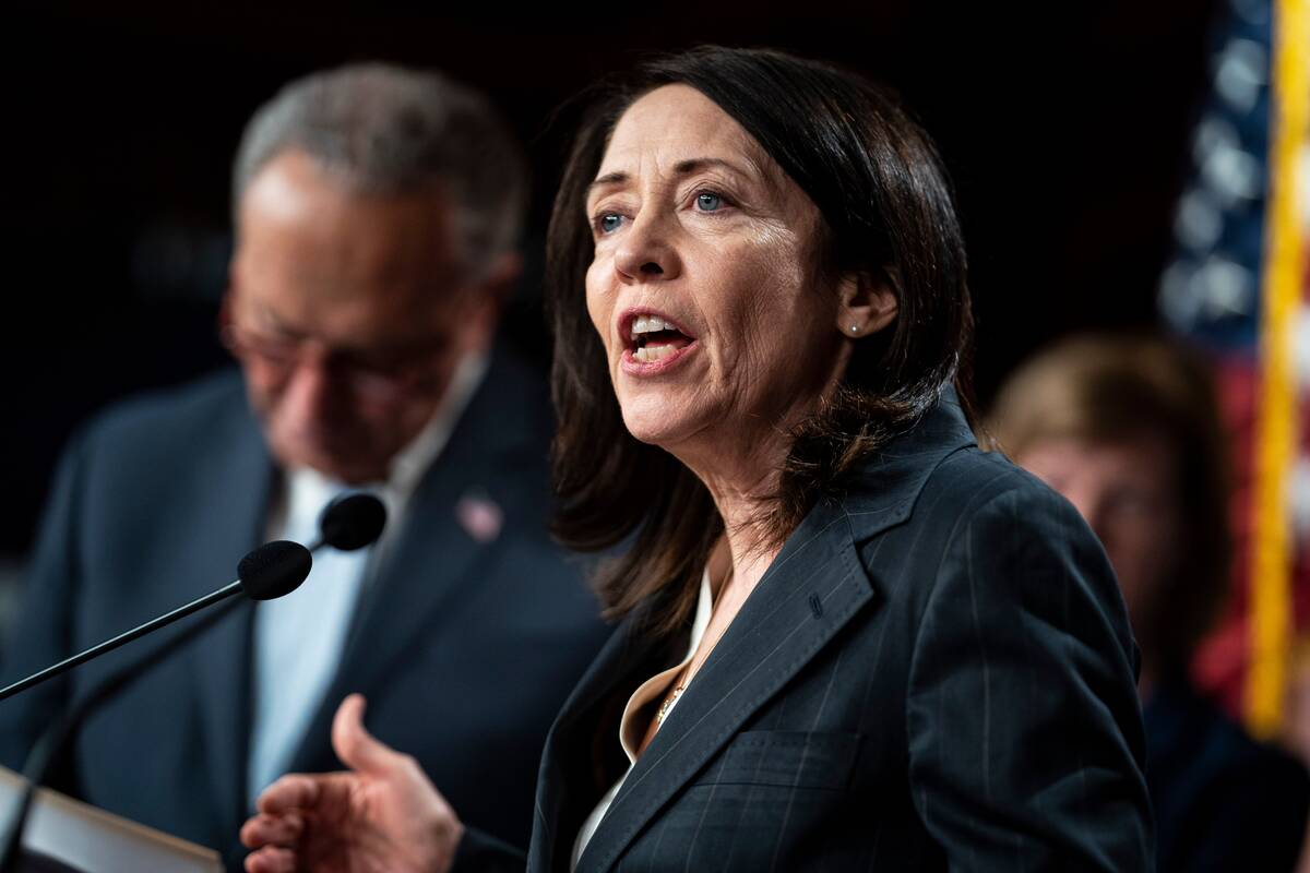 Sen. Maria Cantwell (D-Wash.) chairs the powerful Senate Commerce Committee. (Jabin Botsford/The Washington Post)