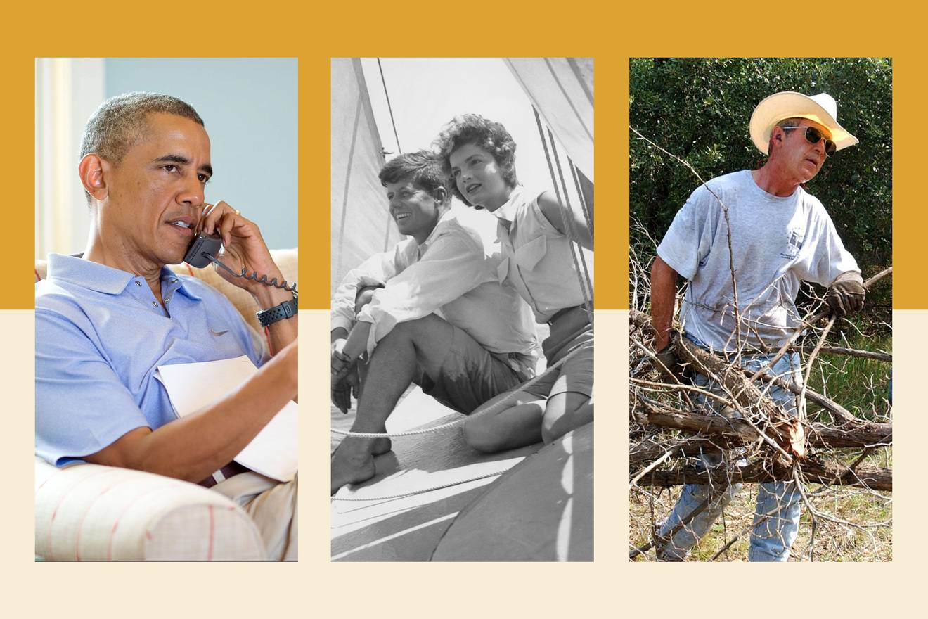 (Pete Souza/The White House; Hy Peskin/Getty Images; Eric Draper/White House)