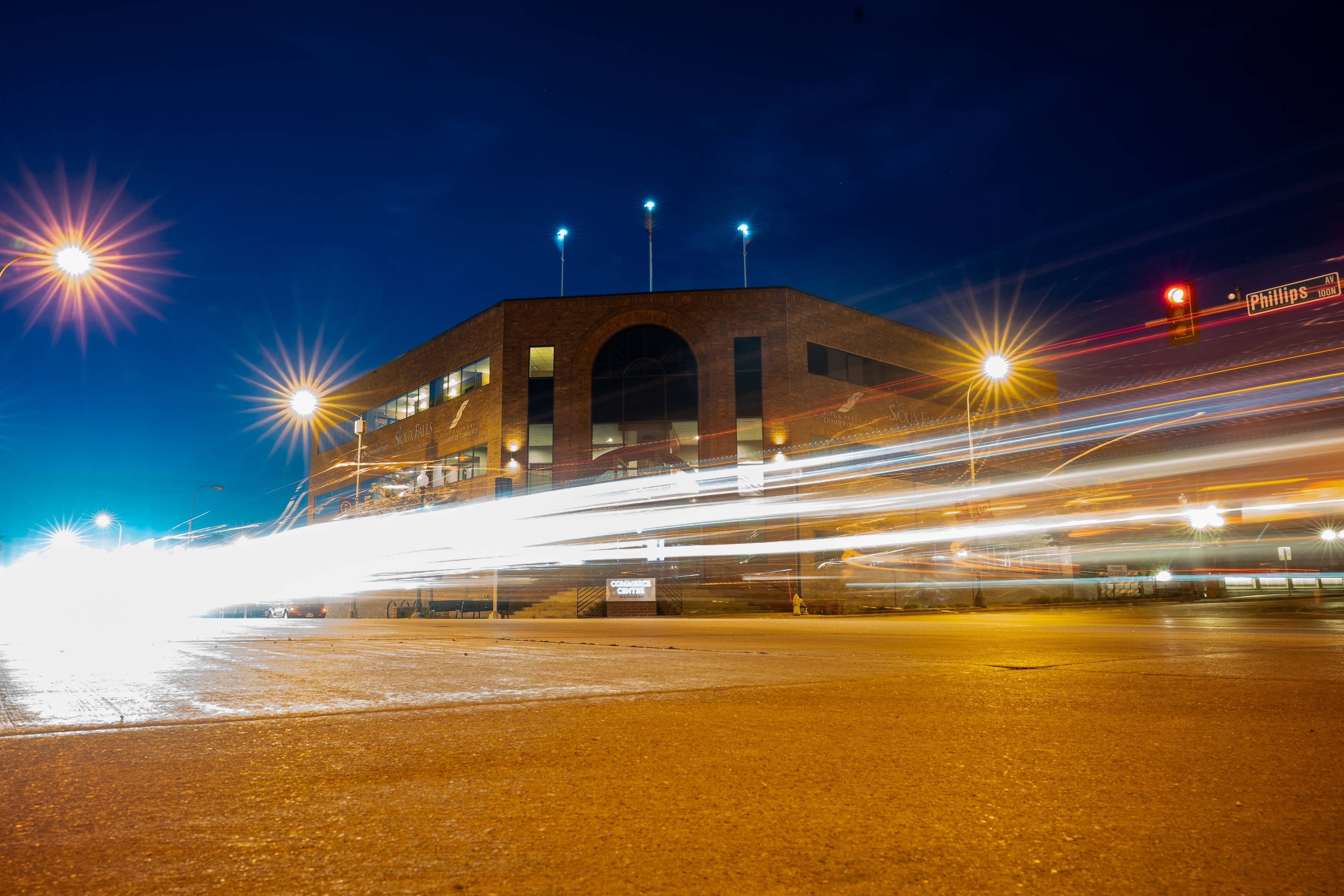 In downtown Sioux Falls, S.D., is a financial firm housing some of the world's elite finances. (Salwan Georges/The Washington Post)