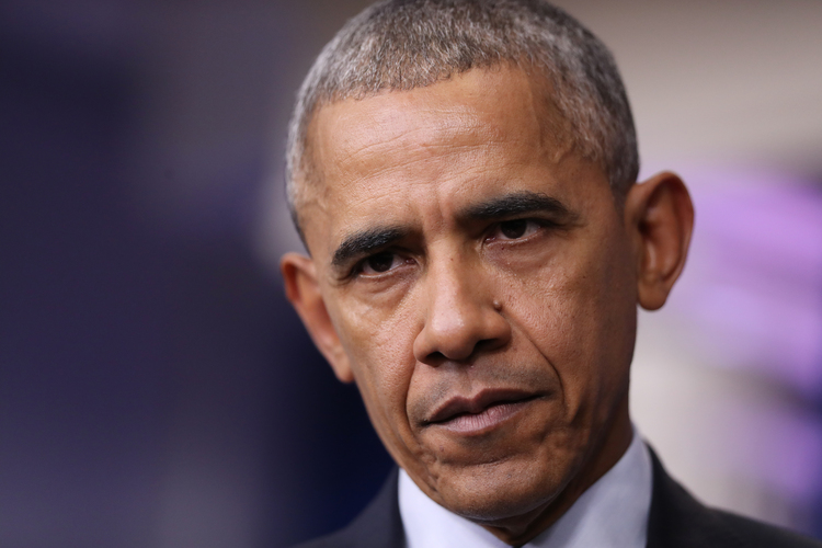 President Obama listens to a question during a news conference in the Brady press briefing room at the White House yesterday. (Manuel Balce Ceneta/AP)</p>  