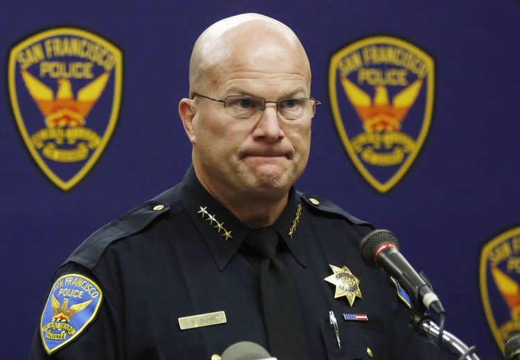 San Francisco Police Chief Greg Suhr (Reuters/Stephen Lam/File Photo)</p>  