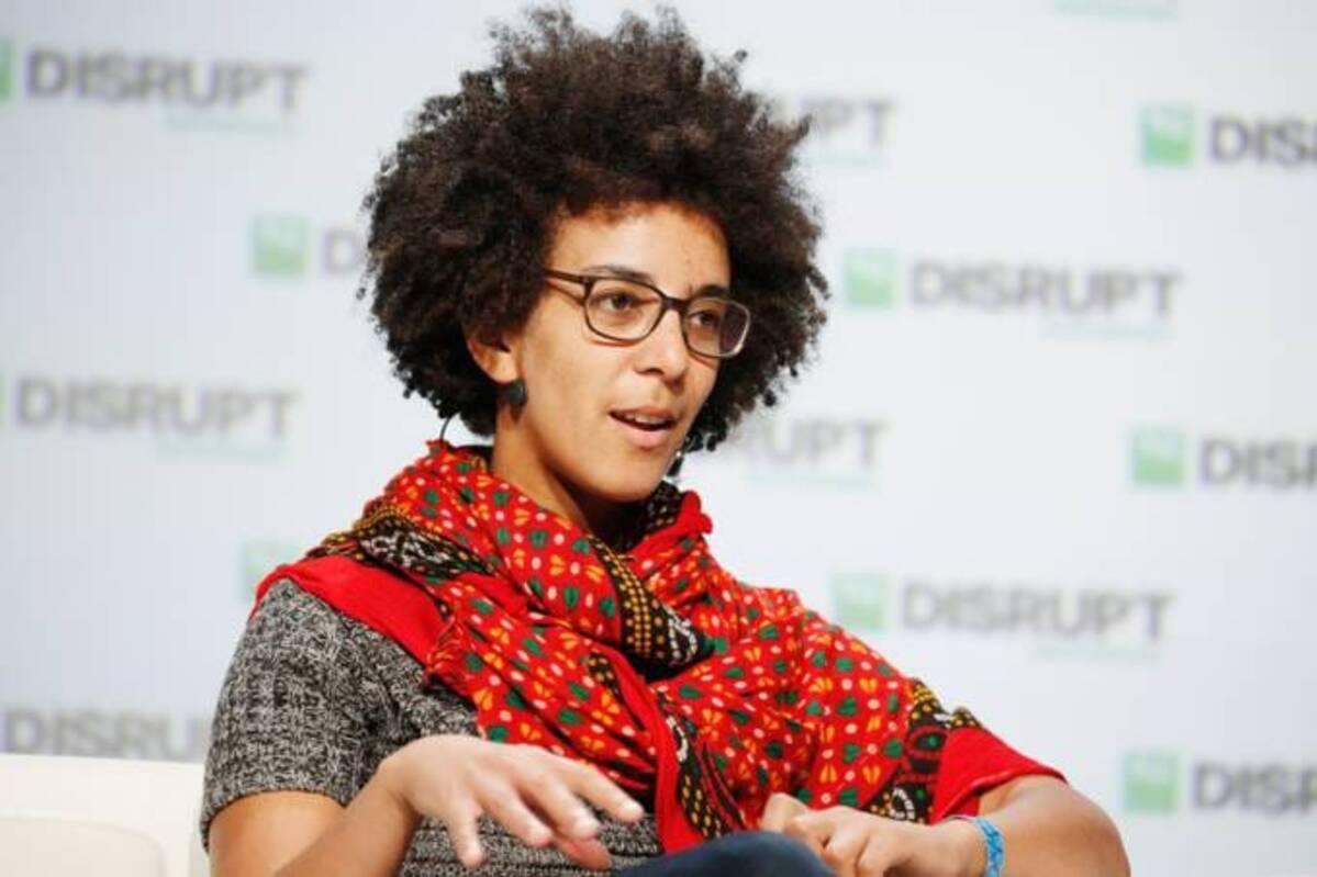 Google fired Timnit Gebru, a high-profile AI researcher, after she wrote a paper critiquing the company's work on artificial intelligence. (Kimberly White/TechCrunch/Getty Images)