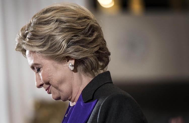 Hillary concedes on Wednesday. (Melina Mara/The Washington Post)</p>  