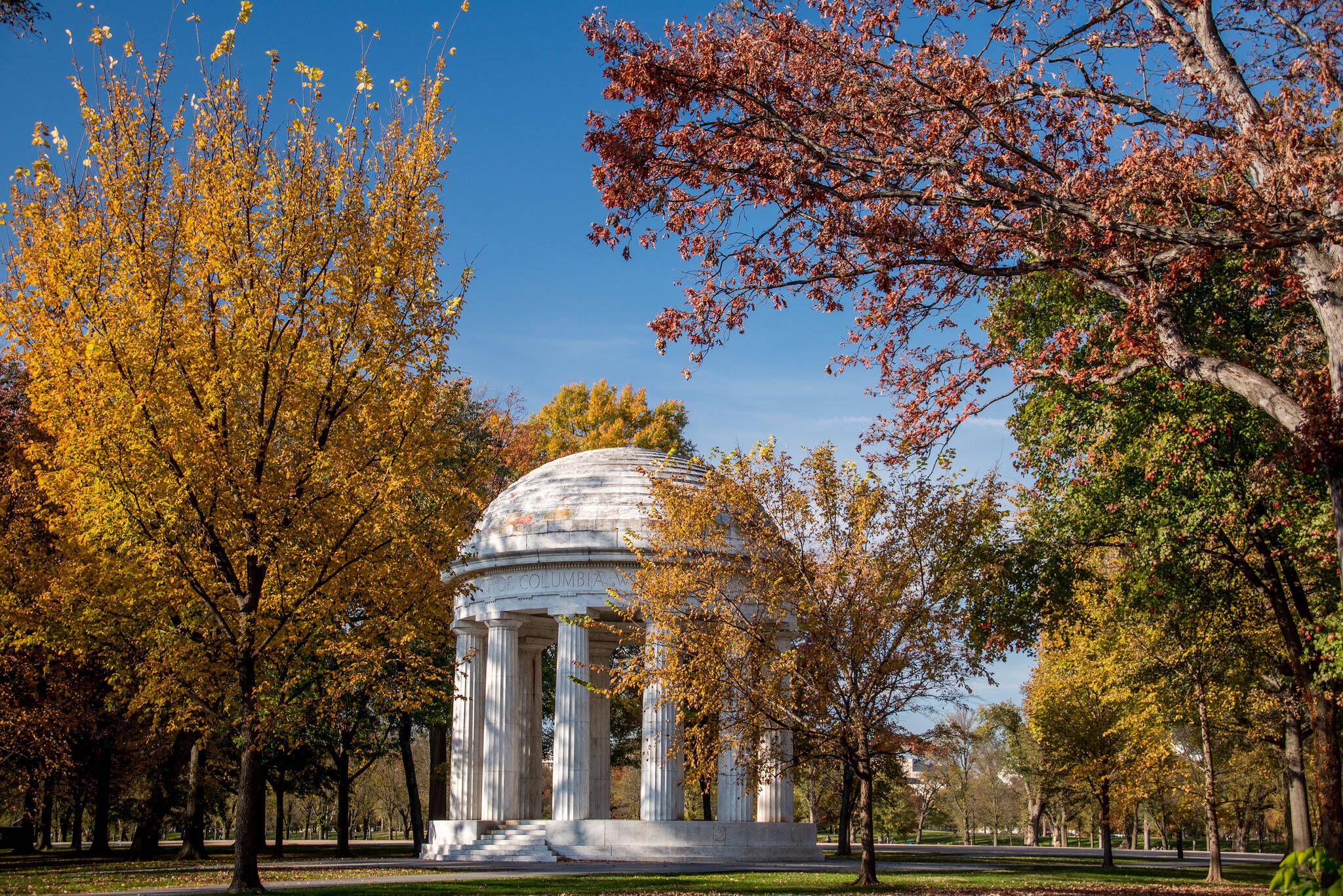 D.C. World War I Memorial on the National Mall.