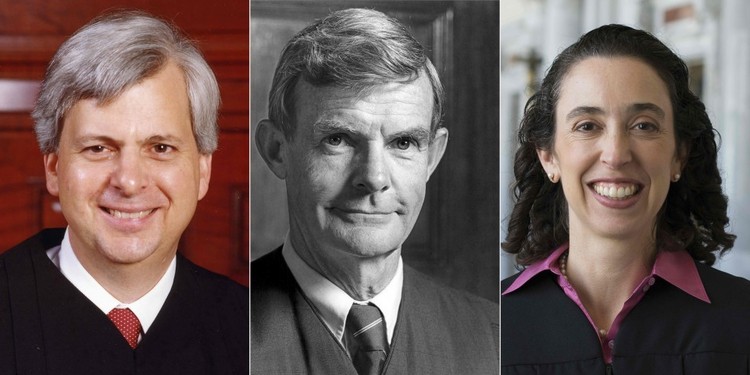 Judges Clifton, Canby and Friedland of the 9th Circuit. (Court photo via AFP/Getty Images)</p>