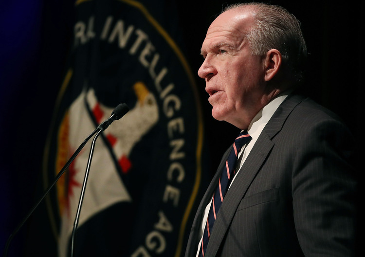 CIA Director John Brennan (Mark Wilson/Getty Images)</p>  