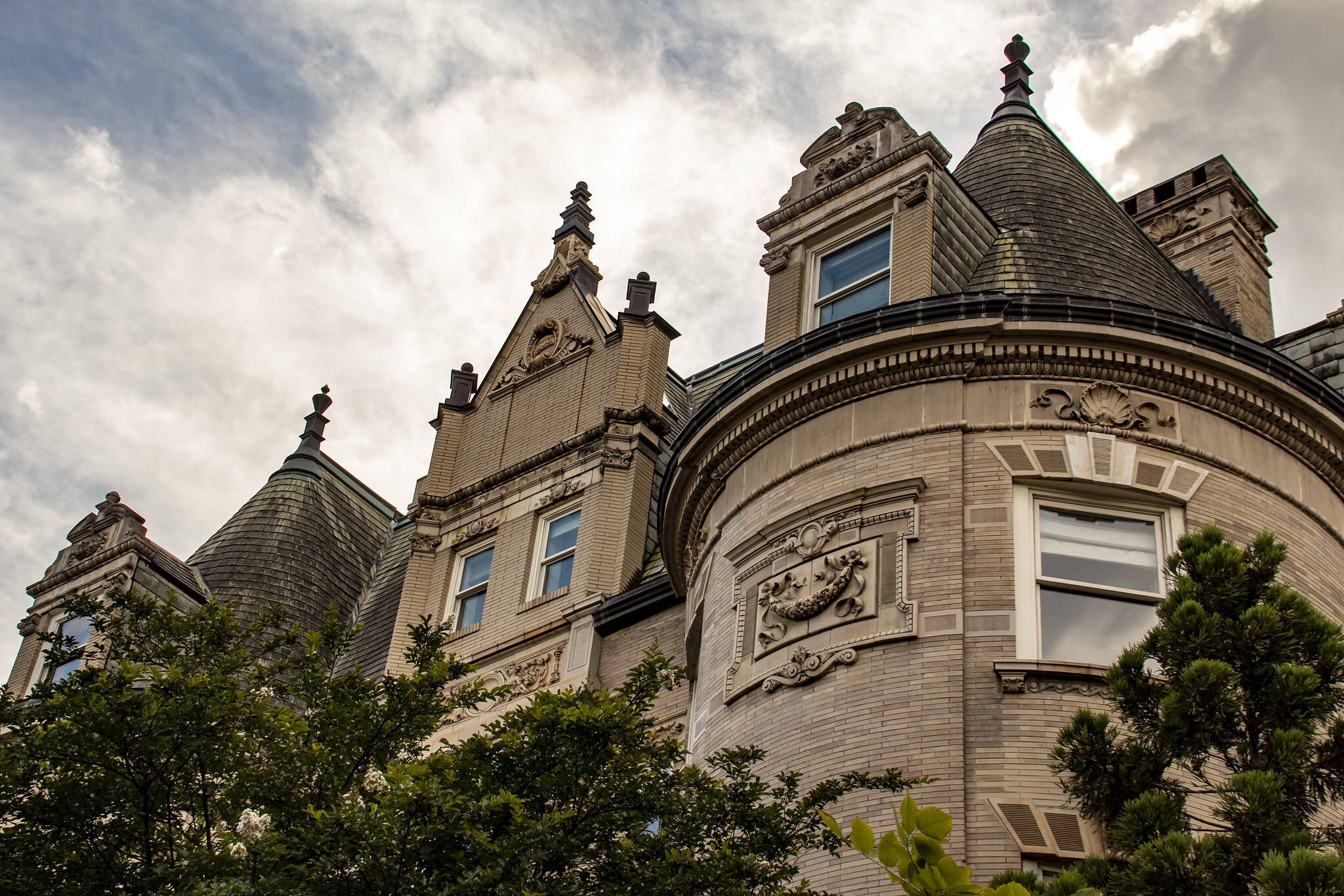Embassy Row near Kalorama in D.C.
