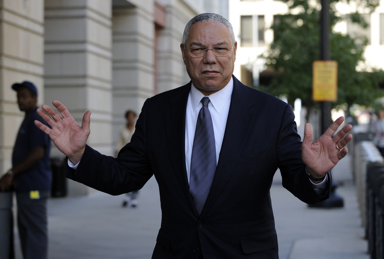 Colin Powell (Susan Walsh/2008 AP file)</p>  
