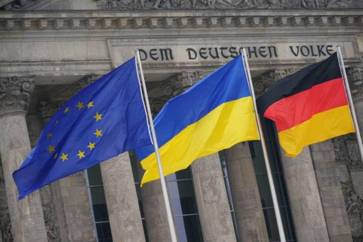 Germany in particular is on the alert for disinformation operations amid Russia's war with Ukraine. (Clemens Bilan/EPA-EFE/Shutterstock)