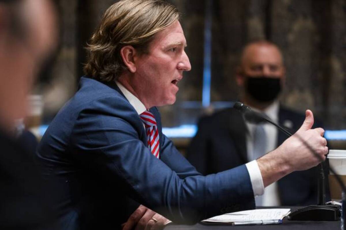 Former CISA director Chris Krebs. (Jim Lo Scalzo/EPA-EFE)