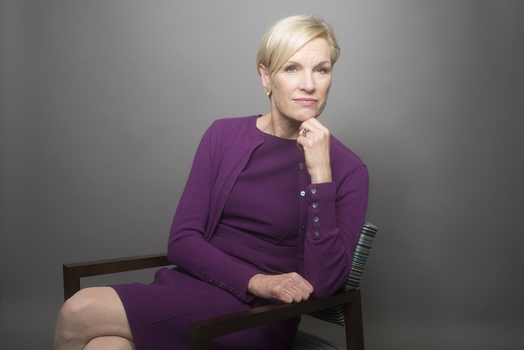 Cecile Richards in her New York office (Marvin Joseph/The Washington Post)</p>