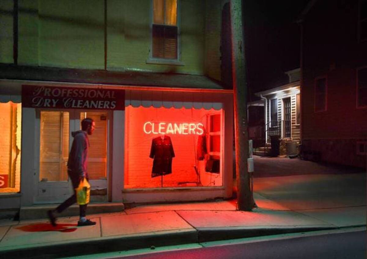 A cleaners in Poolesville, Md. (Michael S. Williamson/The Washington Post)