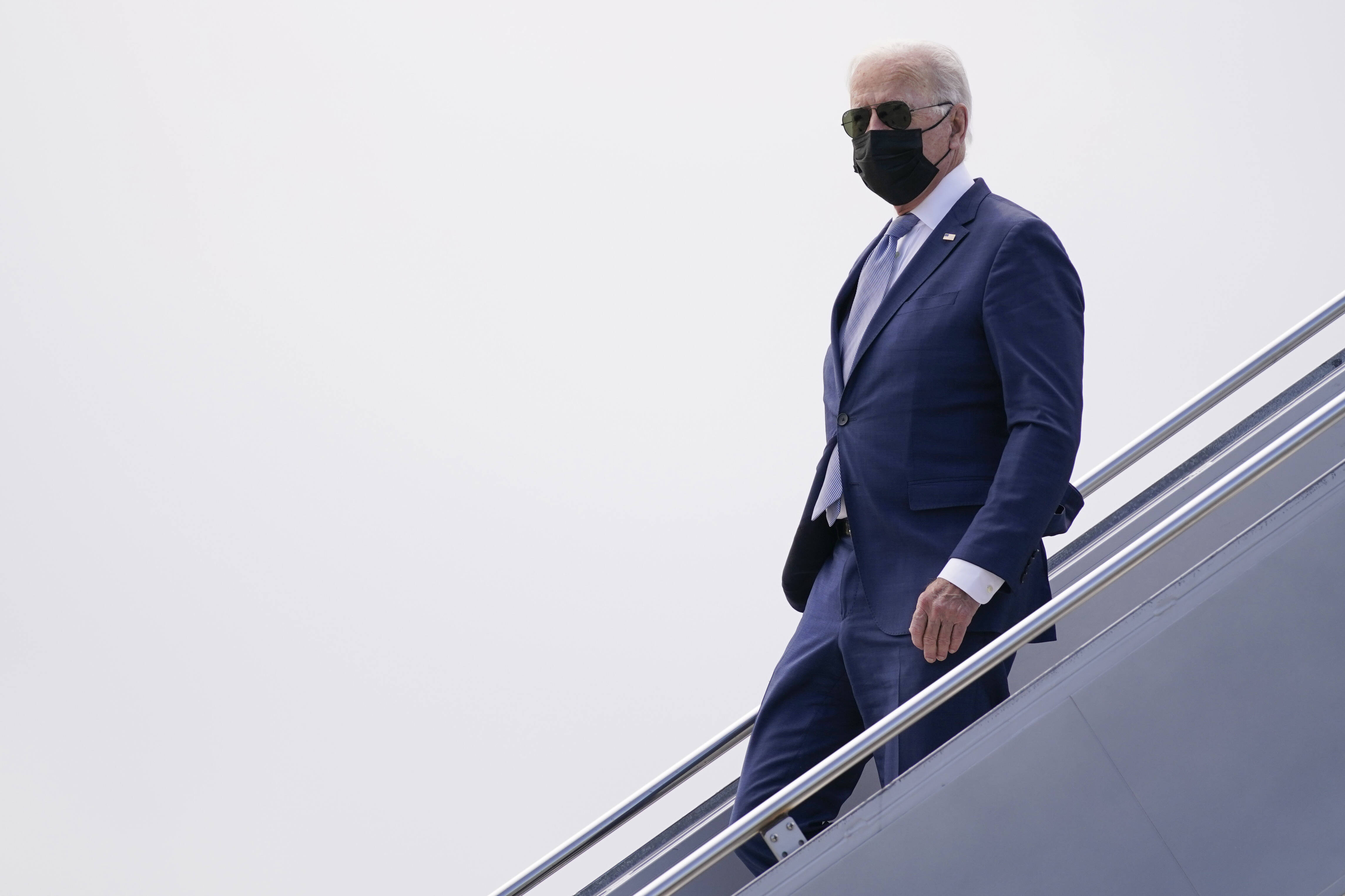 President Biden is welcoming a fight with Republicans on vaccine mandates. (AP Photo/Evan Vucci)