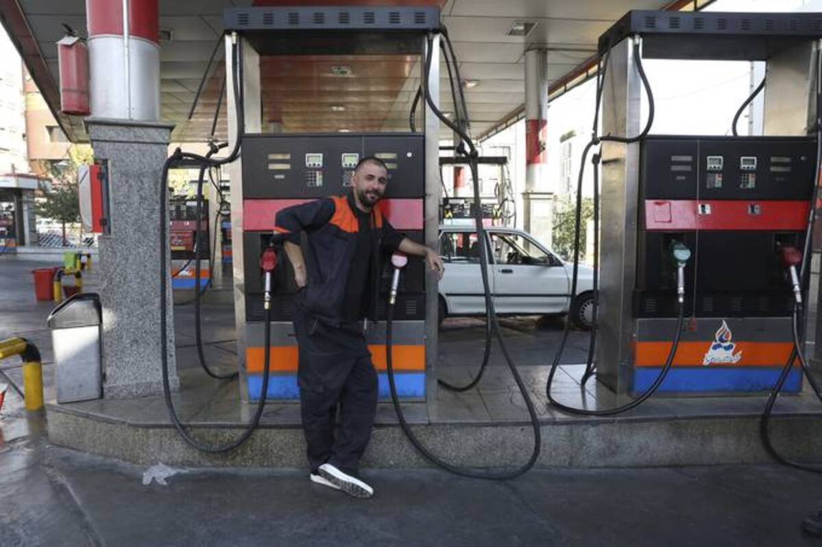 Gas stations in Iran were hit in an October cyberattack. (Vahid Salemi/AP)