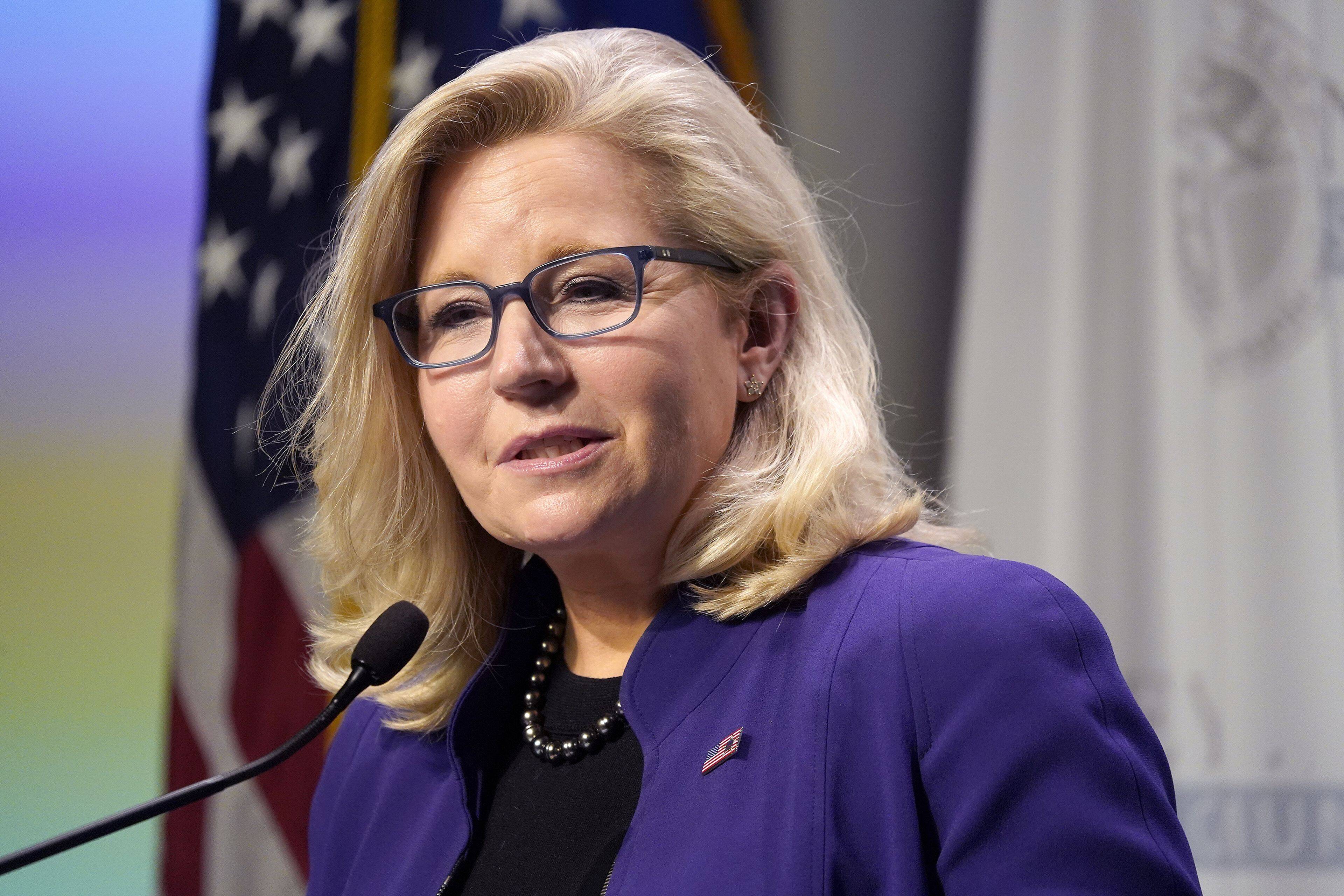 Rep. Liz Cheney (R-Wyo.) was among the Republicans who outraised her Trump-backed challengers. (Mary Schwalm/AP)