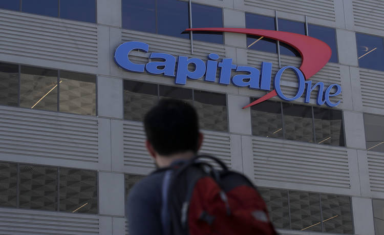 A Capital One location in San Francisco. (Jeff Chiu/AP)  