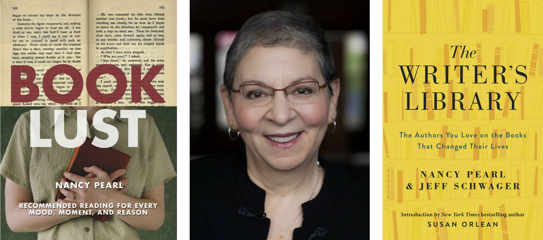 Sasquatch Books; Nancy Pearl (Courtesy of the National Book Foundation); HarperOne