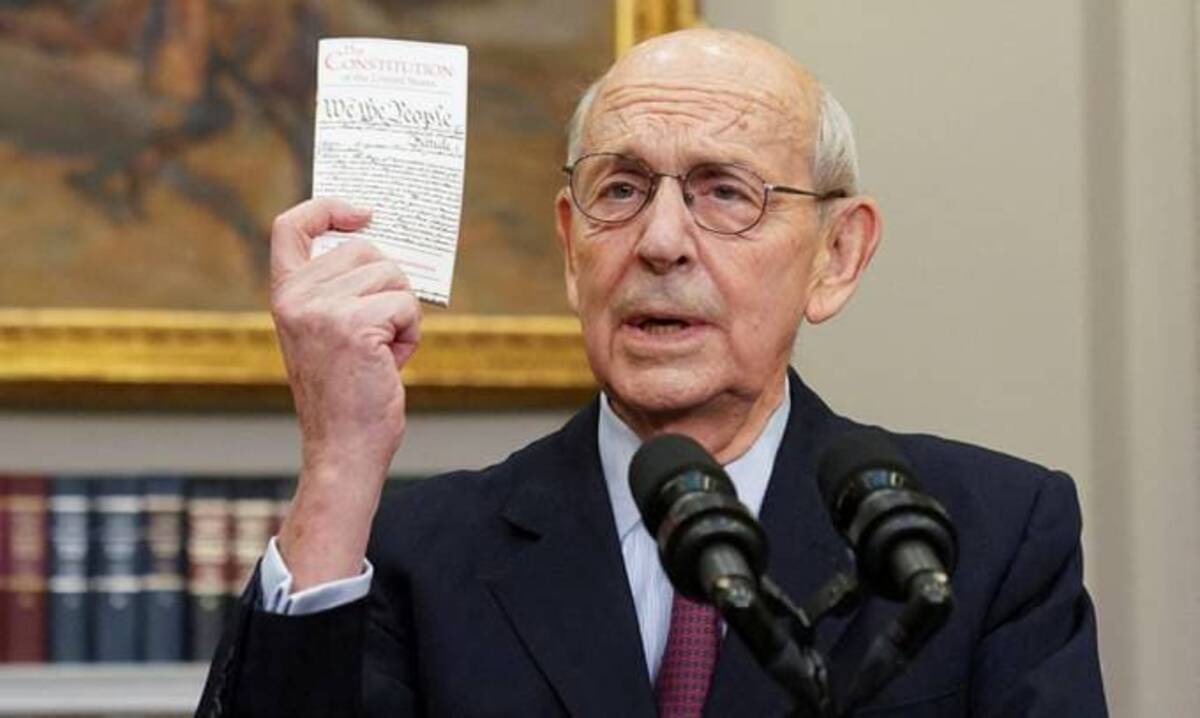 Supreme Court Justice Stephen G. Breyer announced plans to retire. (Kevin Lamarque/Reuters)
