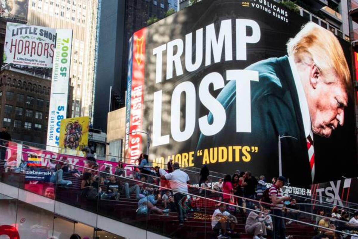 Former President Donald Trump is threatening revenge on Republicans who won't argue his 2020 loss was rigged. (Eduardo Munoz/Reuters)