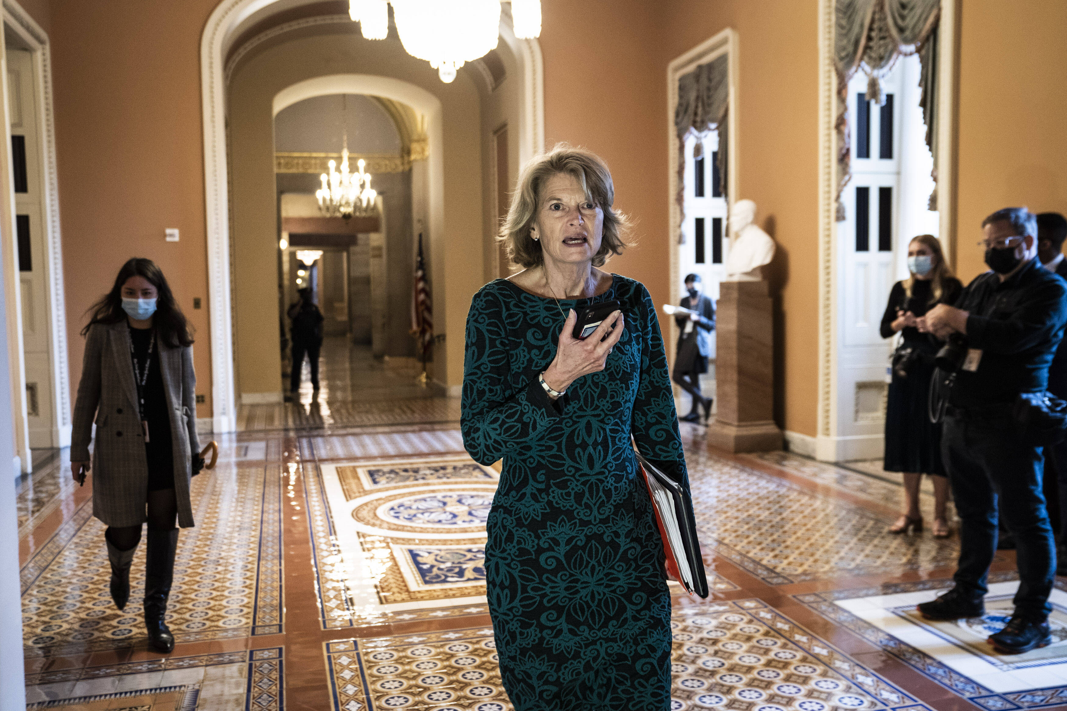 Sen. Lisa Murkowski (R-Alaska). (Jabin Botsford/The Washington Post)