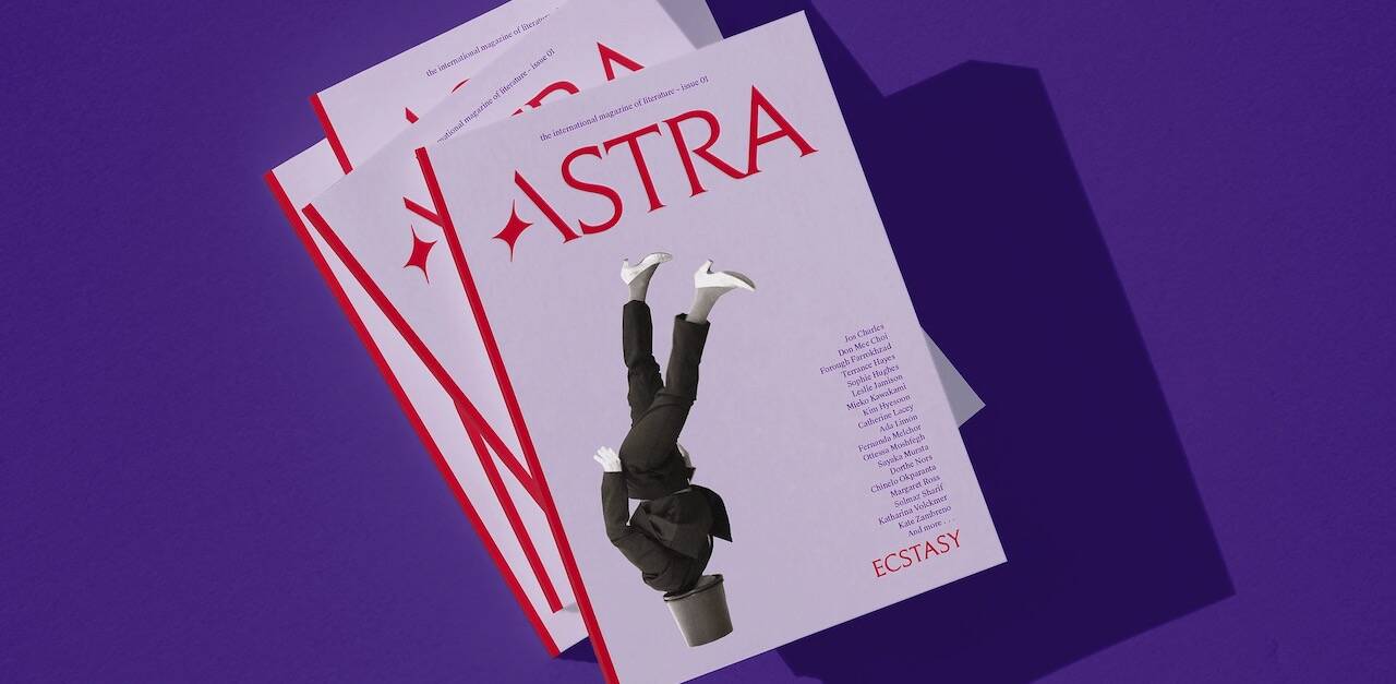 The first issue of Astra, a new international literary magazine. (Courtesy of Astra Publishing House)