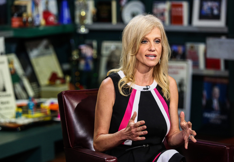 Kellyanne Conway (Chris Goodney/Bloomberg)</p>