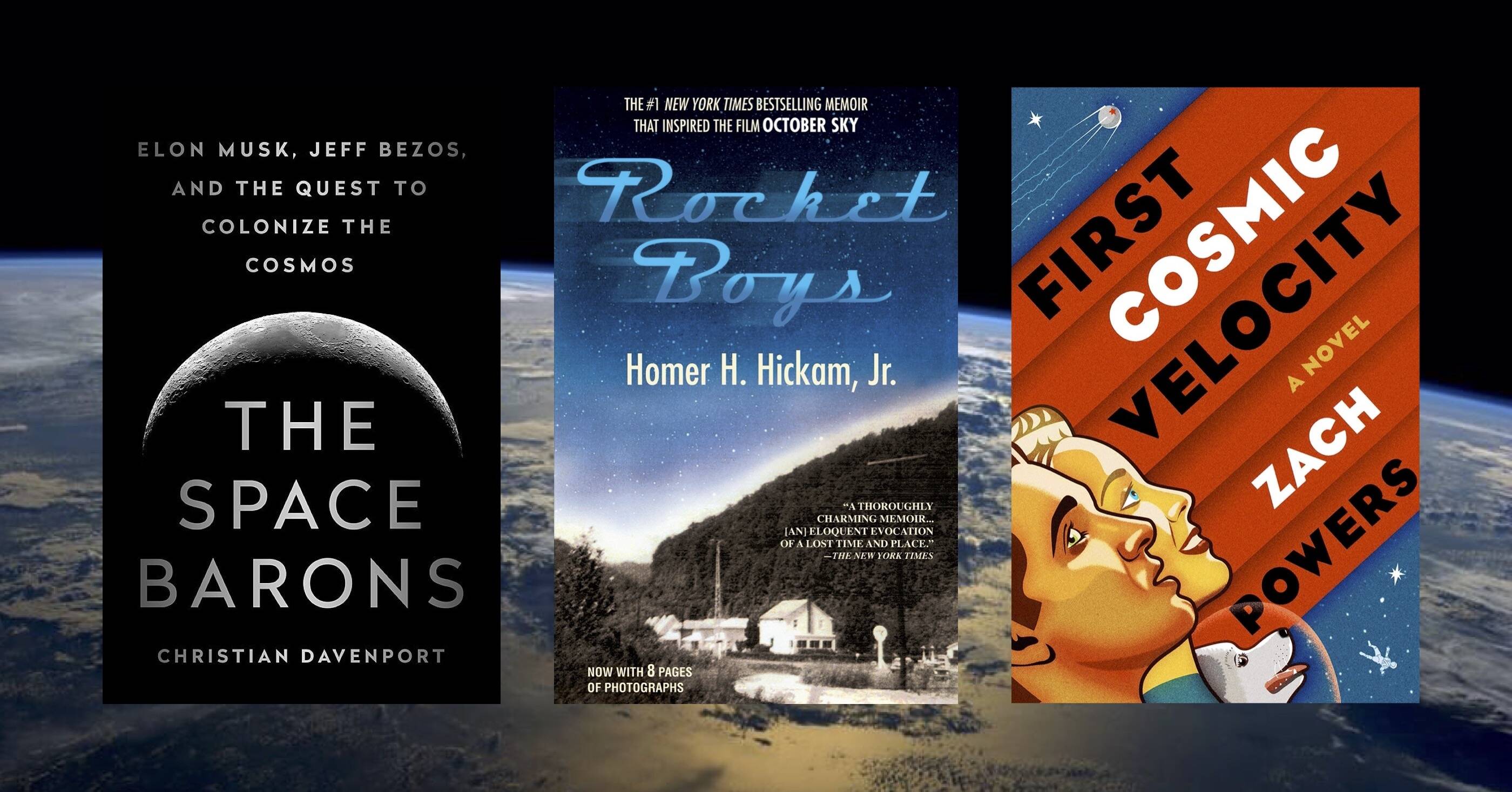 (PublicAffairs; Delacorte; G.P. Putnam's Sons; background photo credit: NASA/Reid Wiseman)