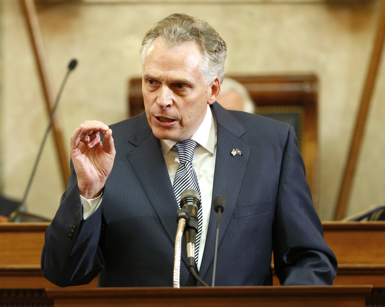 Terry McAuliffe (AP Photo/Steve Helber, File)</p>  
