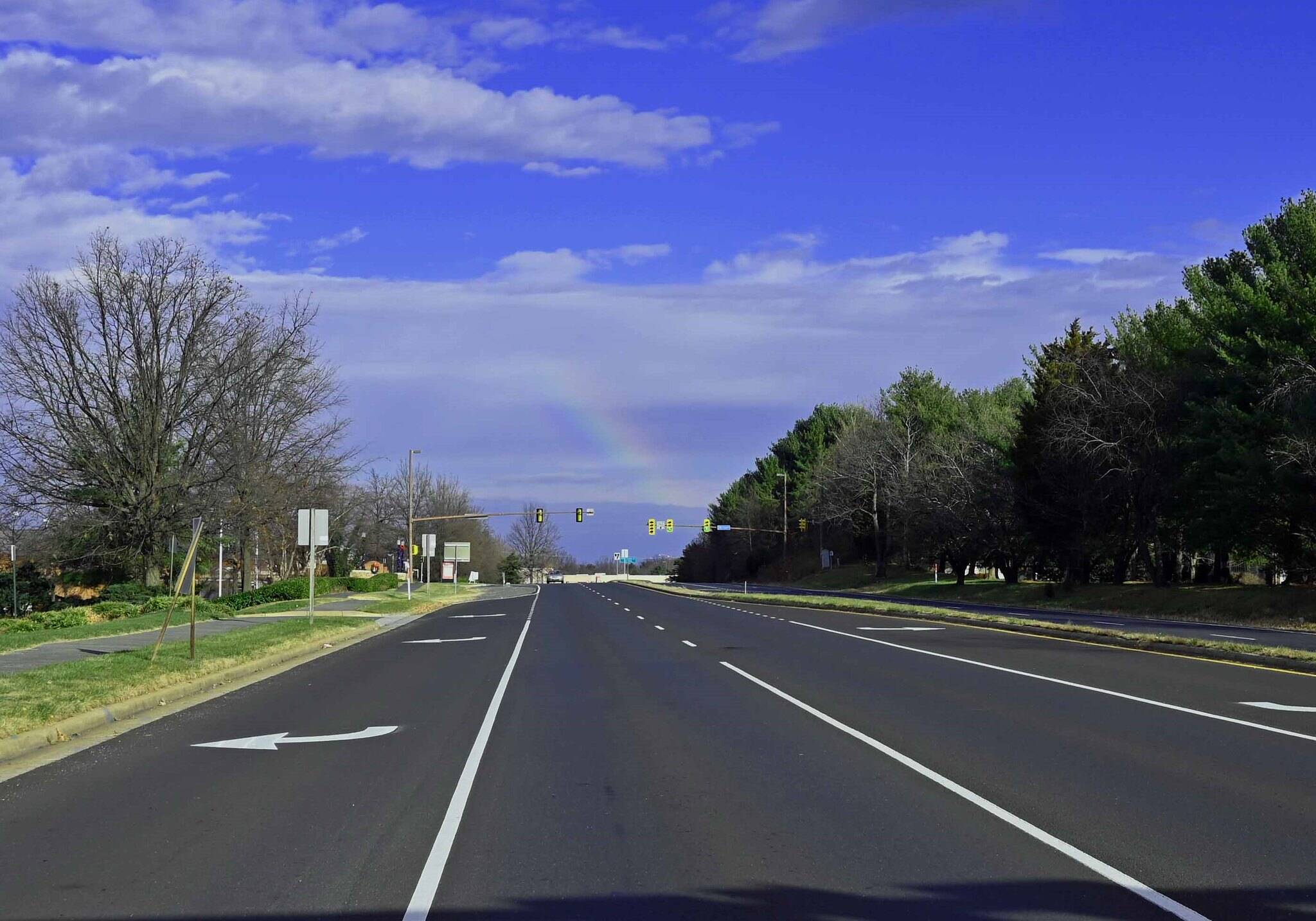 A Christmas Day rainbow in the D.C. area. (Kit Case/www.CWG.news/Photos Flickr)