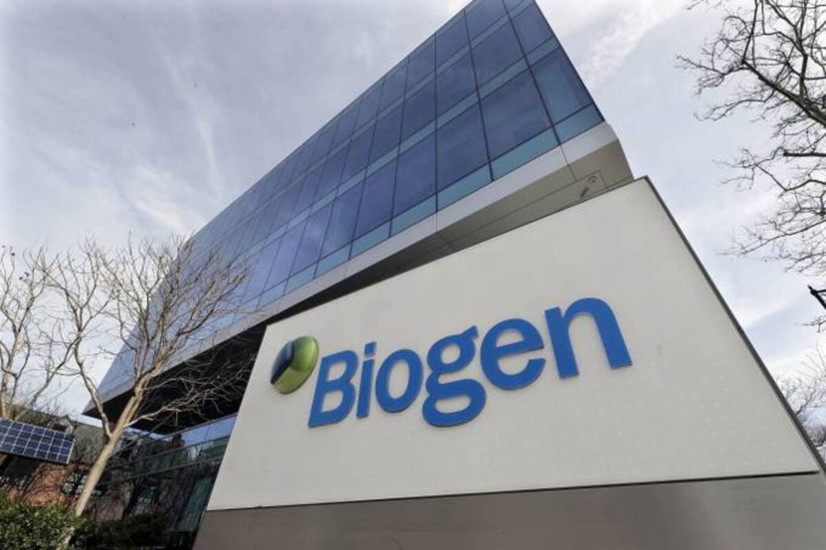 The Biogen Inc., headquarters in Cambridge, Mass. (AP Photo/Steven Senne, File)